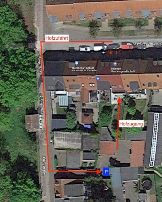 Freundliche Wohnung Mit Parkplatz Und Terrasse نيوبراندنبرغ المظهر الخارجي الصورة